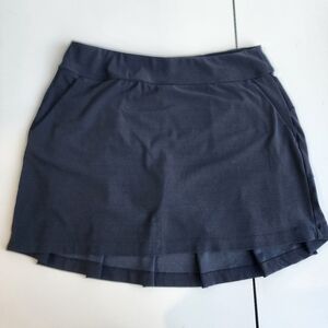 Gu Play Dri Golf Skort Womens Pockets Stretch Pleated Back Active Stretch Sz M